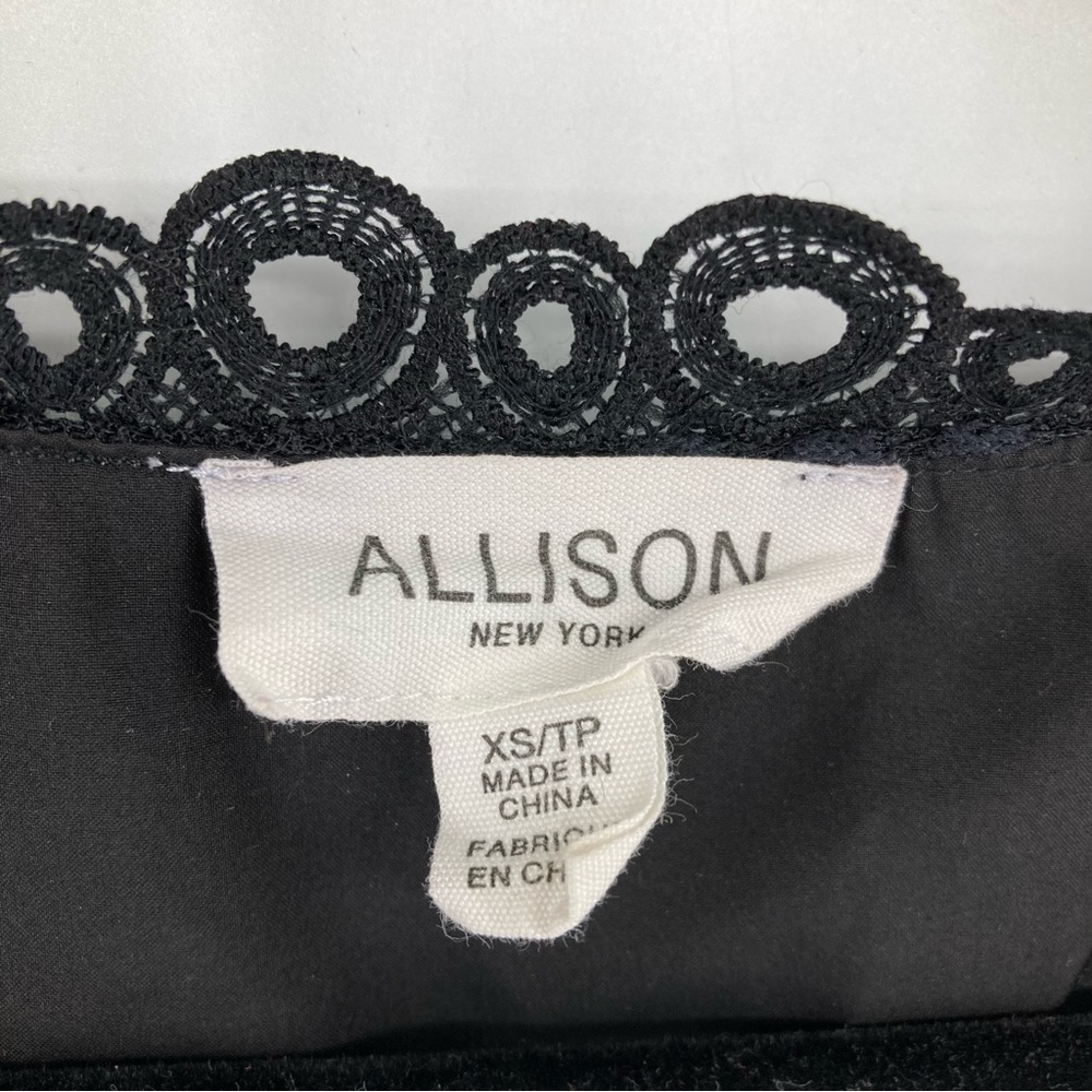 Allison New York Black Eyelet Lace Dress - Picture 6 of 12